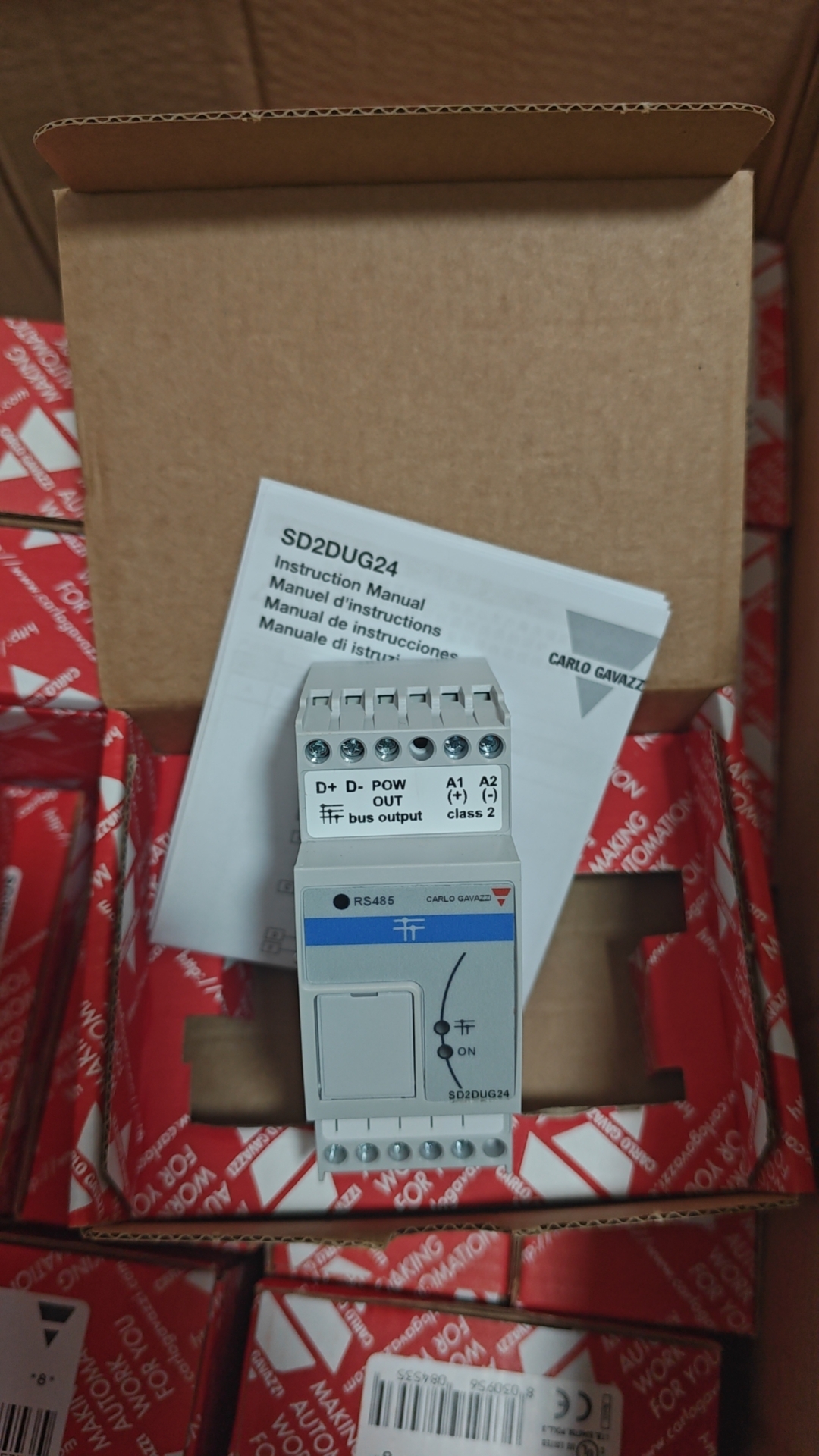 Carlo Gavazzi SD2DUG24 Dupline现场总线网关